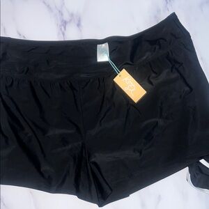 Kona Sol Black Swim Bikini Bottom